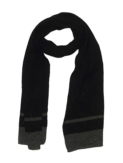 Pre-owned Kenneth Cole Reaction Scarf In Black