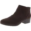 Kenneth Cole Reaction Shea Womens Zipper Faux Suede Ankle Boots In Multi