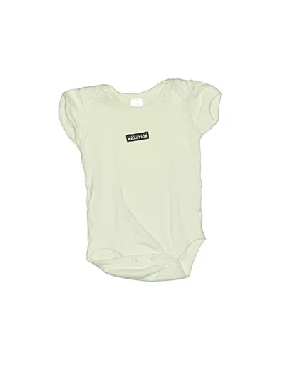 Pre-owned Kenneth Cole Reaction Babies' Short Sleeve Onesie In Green