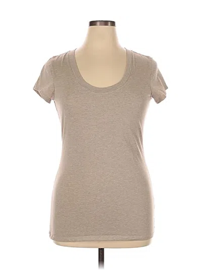 Pre-owned Kenneth Cole Reaction Short Sleeve T-shirt In Brown