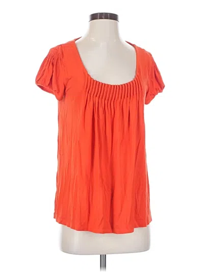 Pre-owned Kenneth Cole Reaction Short Sleeve T-shirt In Orange