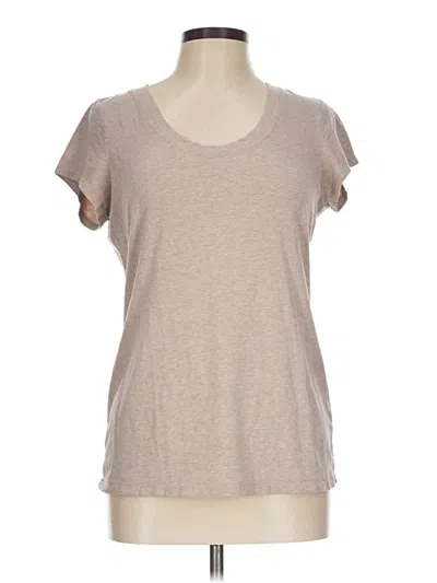 Pre-owned Kenneth Cole Reaction Short Sleeve T-shirt In Tan