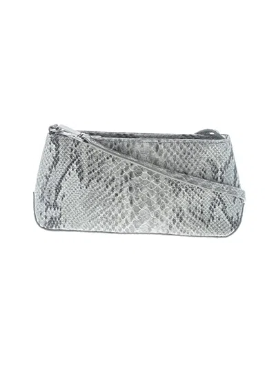 Pre-owned Kenneth Cole Reaction Shoulder Bag In Silver