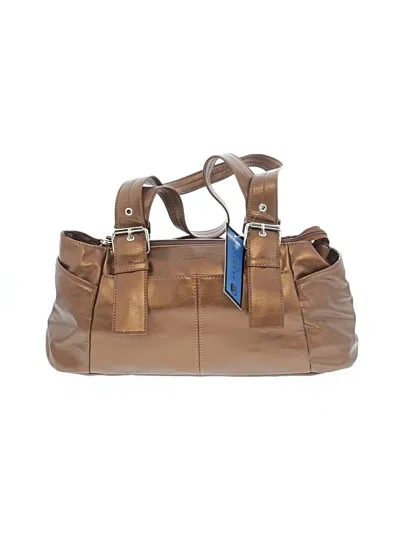 Pre-owned Kenneth Cole Reaction Shoulder Bag In Tan