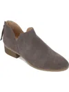 Kenneth Cole Reaction Side Skip Womens Padded Insole Block Heel Chelsea Boots In Grey