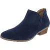 Kenneth Cole Reaction Side Way Womens Block Heel Booties In Blue