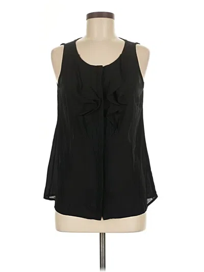 Pre-owned Kenneth Cole Reaction Sleeveless Blouse In Black