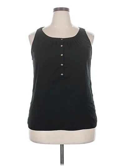 Pre-owned Kenneth Cole Reaction Sleeveless Blouse In Black