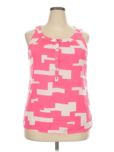 Pre-owned Kenneth Cole Reaction Sleeveless Blouse In Pink