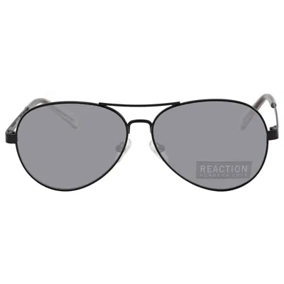 KENNETH COLE REACTION SMOKE MIRROR PILOT UNISEX SUNGLASSES KC2782 01C 59