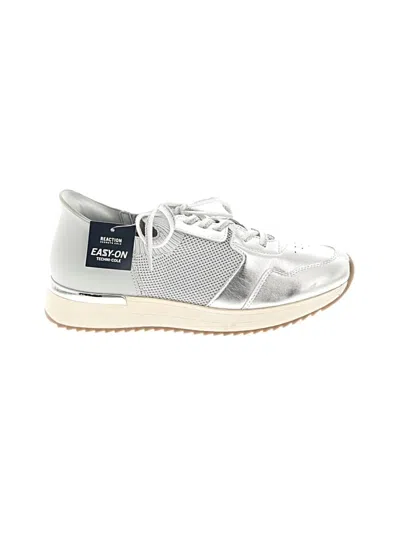Pre-owned Kenneth Cole Reaction Sneakers In Silver