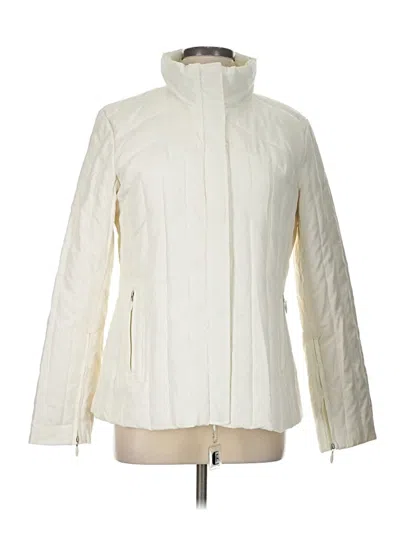 Pre-owned Kenneth Cole Reaction Snow Jacket In Ivory