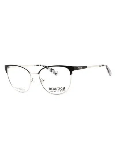 Kenneth Cole Reaction Modern Cat-eye Eyeglasses For Women In Black