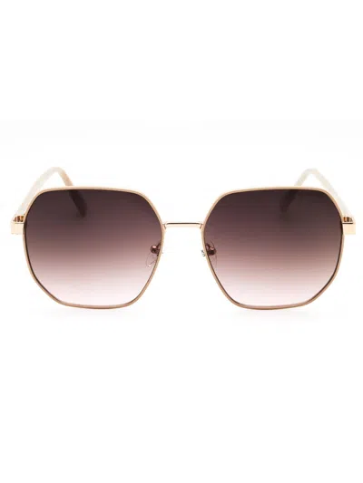 Kenneth Cole Reaction Stylish Oversized Gradient Sunglasses
