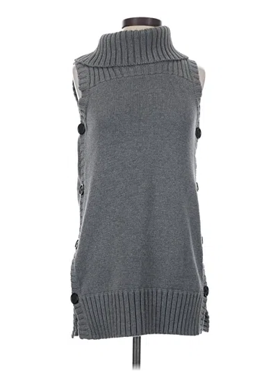 Pre-owned Kenneth Cole Reaction Sweater Vest In Gray