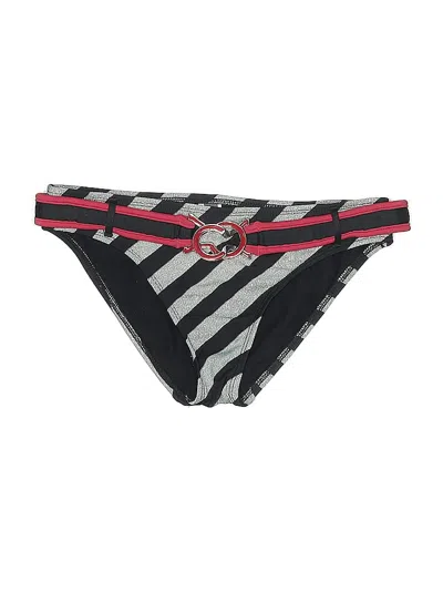 Pre-owned Kenneth Cole Reaction Swimsuit Bottoms In Black