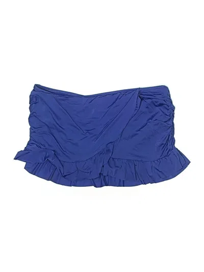 Pre-owned Kenneth Cole Reaction Swimsuit Bottoms In Blue