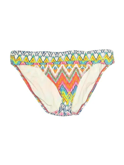 Pre-owned Kenneth Cole Reaction Swimsuit Bottoms In White