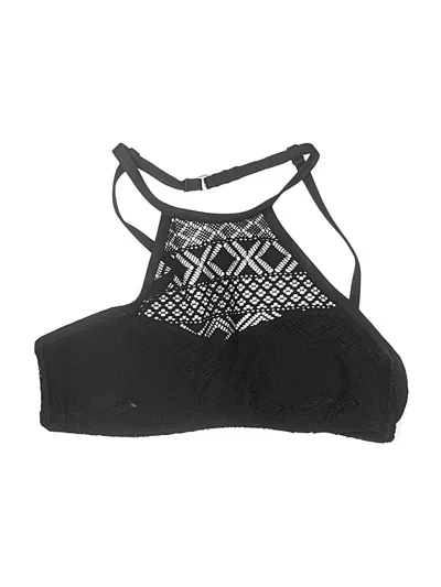 Pre-owned Kenneth Cole Reaction Swimsuit Top Black Swimwear