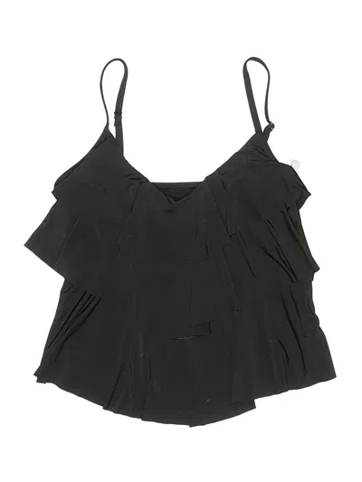 Pre-owned Kenneth Cole Reaction Swimsuit Top Black Swimwear