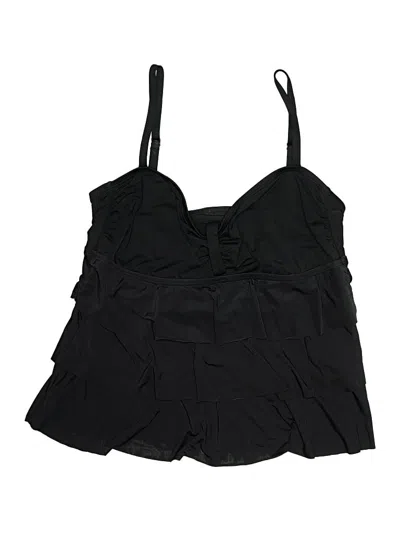 Pre-owned Kenneth Cole Reaction Swimsuit Top Black Swimwear