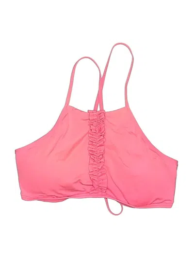 Pre-owned Kenneth Cole Reaction Swimsuit Top Pink Swimwear
