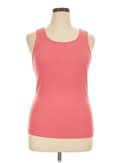 Pre-owned Kenneth Cole Reaction Tank Top Pink Halter Neckline Tops