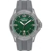 Kenneth Cole Reaction Three Hand Quartz Silicone Strap Watch, 43mm