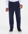 Kenneth Cole Reaction Toddler And Little Boys Flat Front Pants In Blue