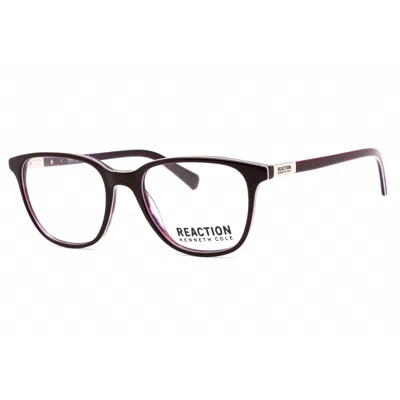 Kenneth Cole Reaction Unisex Multi-color Round Eyeglass Frames Kc0876