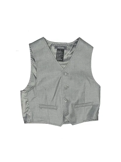 Pre-owned Kenneth Cole Reaction Kids' Vest In Gray