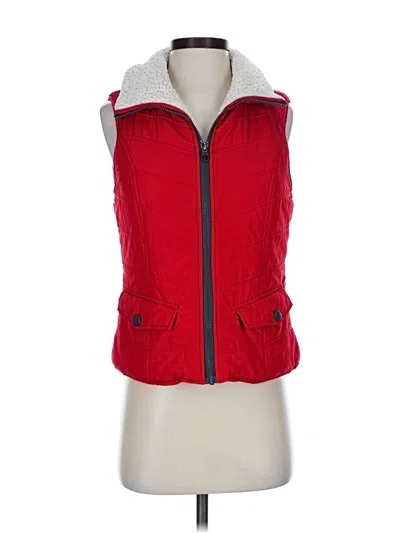 Pre-owned Kenneth Cole Reaction Vest In Red