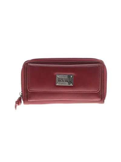 Pre-owned Kenneth Cole Reaction Wallet In Burgundy