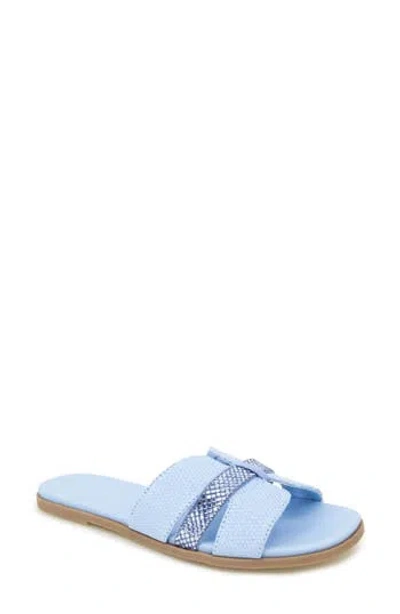 Kenneth Cole Reaction Whisp Rhinestone Slide Sandal In Multi