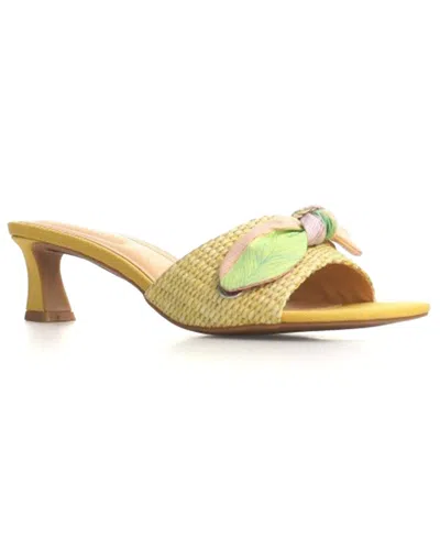 Kenneth Cole Reaction Women's Bahama Tie Slip-on Dress Sandals In Yellow