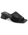 Kenneth Cole Reaction Women's Buenita Block Heel Sandals In Black