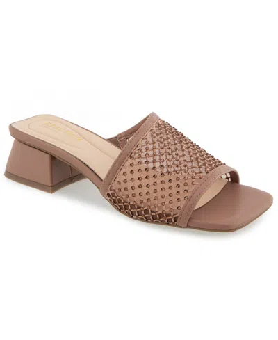 Kenneth Cole Reaction Women's Buenita Block Heel Sandals In Tan