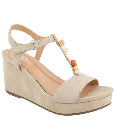 Kenneth Cole Reaction Women's Cabo Wedge Sandals In Brown