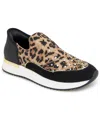 Kenneth Cole Reaction Women's Cameron Easy On Puff Sneakers In Leopard