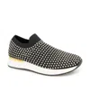 Kenneth Cole Reaction Reaction Kenneth Cole Cameron Embellished Jewel Platform Sneaker In Black