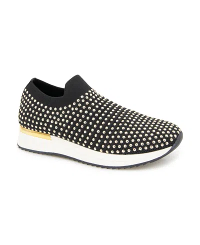 KENNETH COLE REACTION WOMEN'S CAMERON STUD SLIP ON SNEAKERS