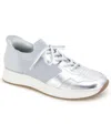 Kenneth Cole Reaction Women's Chic Ez On Sneakers In Silver