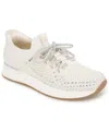 Kenneth Cole Reaction Women's Clancy Ez On Almond Toe Sneakers In Porcelain