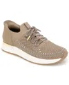 Kenneth Cole Reaction Women's Clancy Ez On Almond Toe Sneakers In Shitake