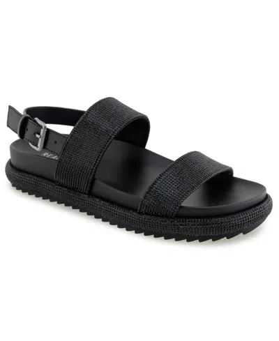 Kenneth Cole Reaction Women's Darleen Slingback Sandals In Black