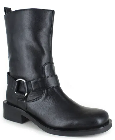 Kenneth Cole Reaction Women's Diona Moto Boots In Black