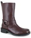 Kenneth Cole Reaction Women's Diona Moto Boots In Brown