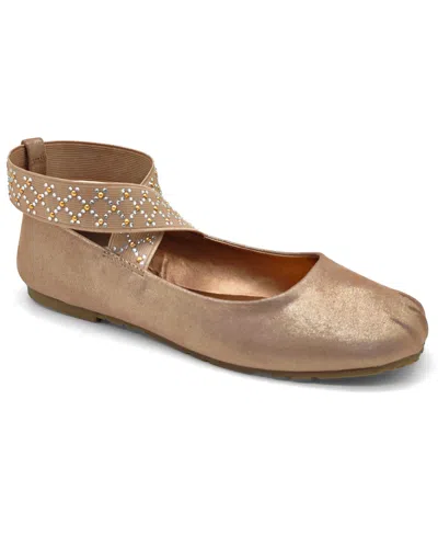 Kenneth Cole Reaction Women's Elizabeth Ballet Flats In Fawn