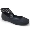 Kenneth Cole Reaction Women's Elizabeth Ballet Flats In Midnight