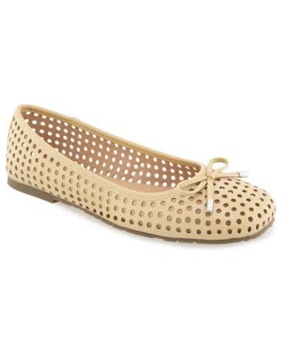 Kenneth Cole Reaction Women's Elstree Perf Ballet Flats In Multi